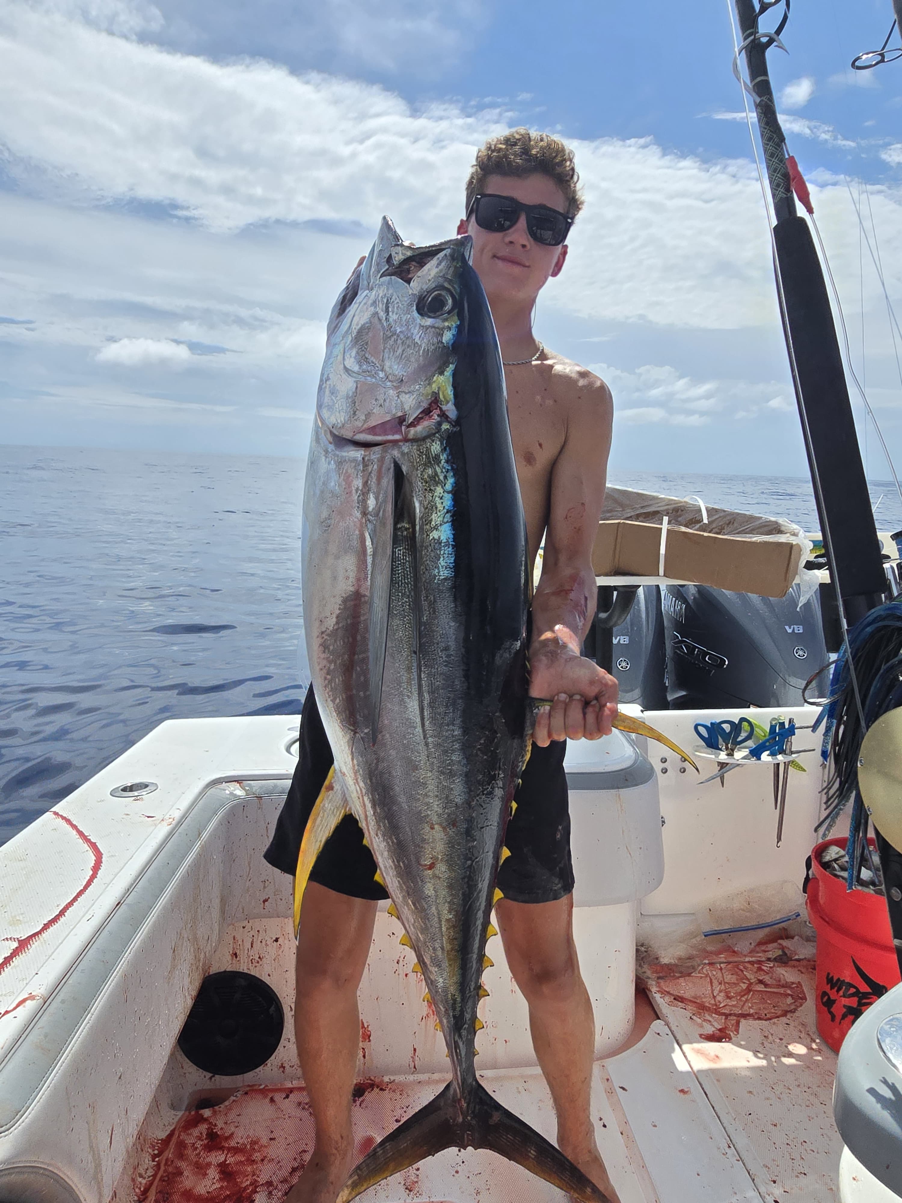 Fishing adventure in the Bahamas